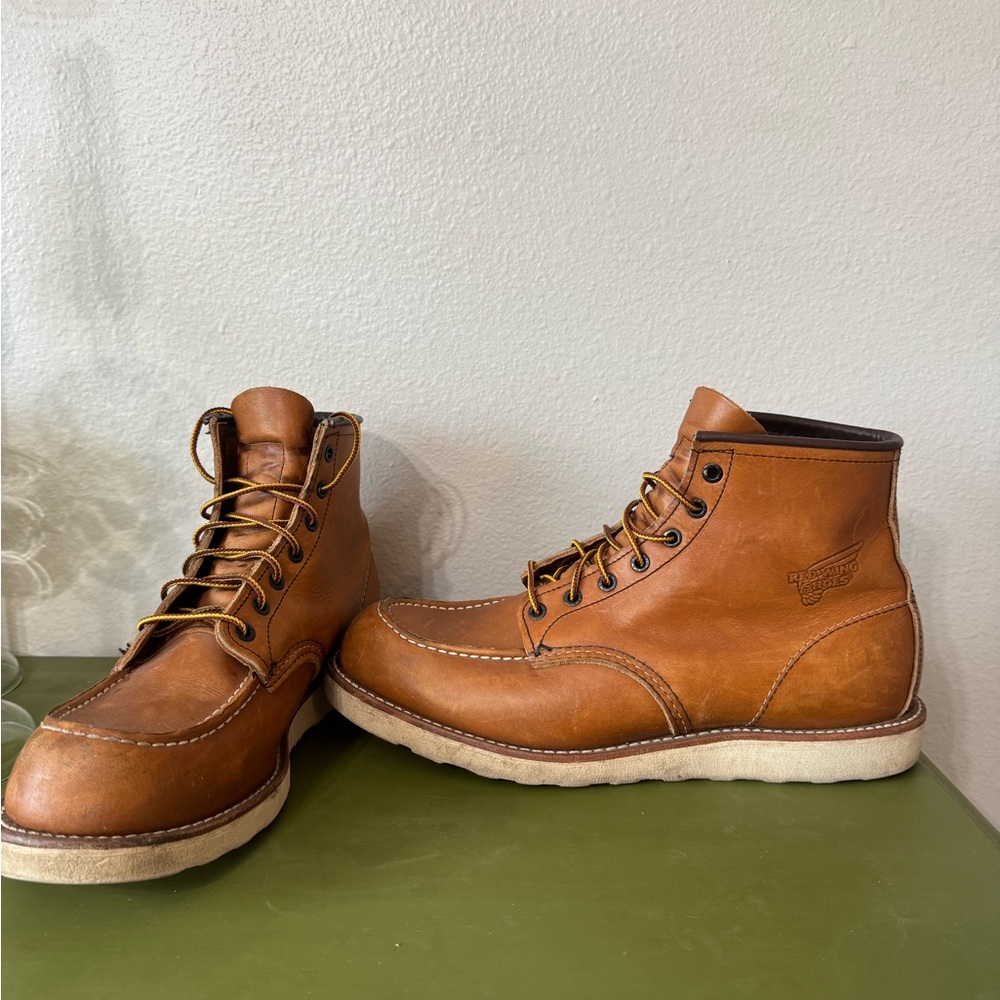 Red Wing Heritage Moc Toe 10875 - US Made 🇺🇸 11.5 Mens - Great Condition - Picture 2 of 7